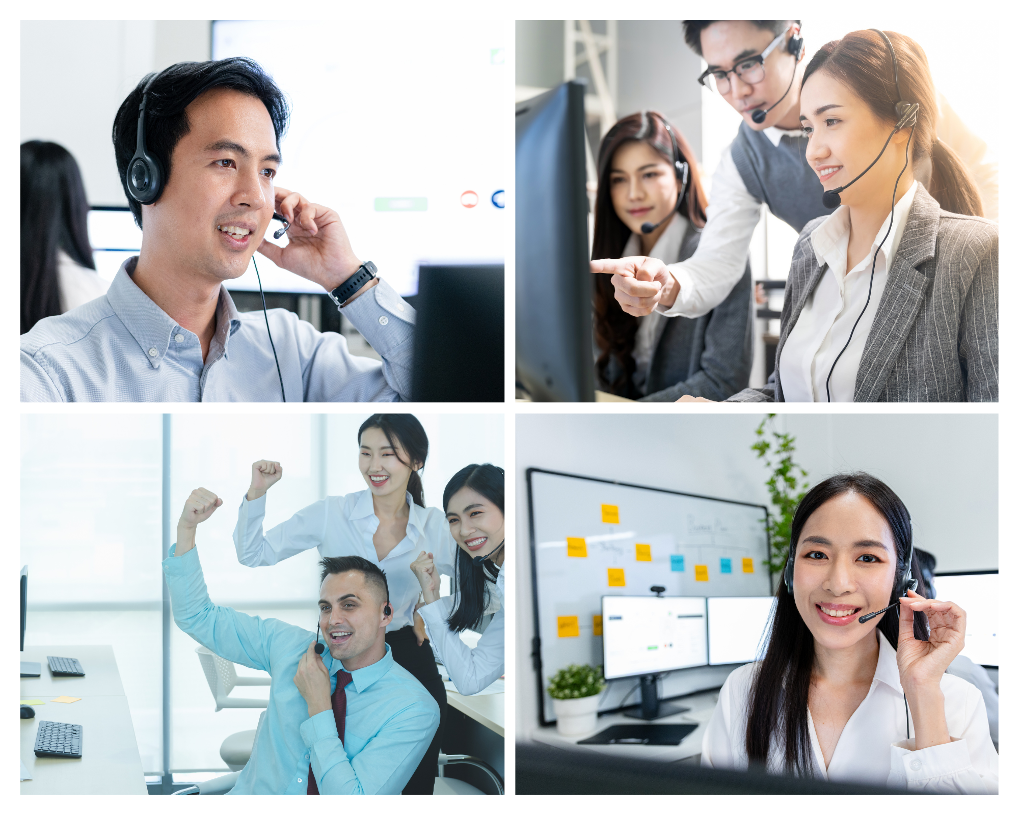 Outsource Staffers BPO team at work